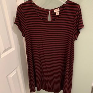 Mossimo Supply Co. striped t-shirt dress